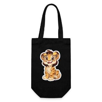 Lion - Sac à bouteille - noir - Devant