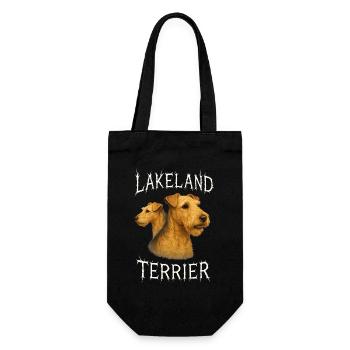 Lakeland Terrier - Sac à bouteille - noir - Devant