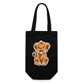 Lion - Sac à bouteille - noir - Devant