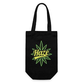 Haze Weed Leaf 420 Stoner Graphique - Sac à bouteille - noir - Devant