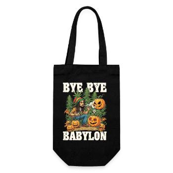 Halloween Weed - Gift Bag for Bottles - black - Front