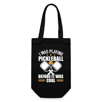 Cadeau de joueur de paddleball de l’équipe de pickleball - Sac à bouteille - noir - Devant