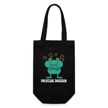 Funny Sayings Fun Outfits Irony Sarcasm - Gift Bag for Bottles - black - Front