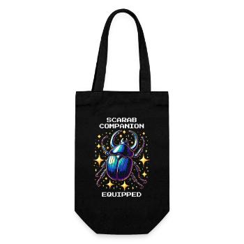 Scarabée équipé pour animaux de compagnie | Égypte - Sac à bouteille - noir - Devant