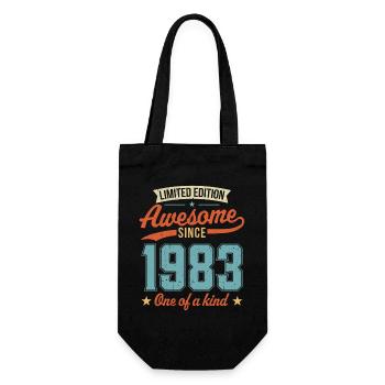 Génial depuis 1983 - Sac à bouteille - noir - Devant