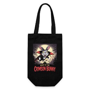 La Nuit du Lapin Pourpre - Bunny Design - Sac à bouteille - noir - Devant