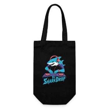 DJ SharkDrop Hai DJ EDM Rave Festival Basse - Sac à bouteille - noir - Devant