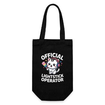 K-Pop Fan Lightstick Korea - Gift Bag for Bottles - black - Front