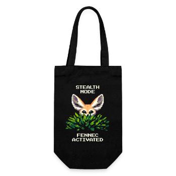 Stealth Mode – Fennec Enabled | Fennec - Gift Bag for Bottles - black - Front