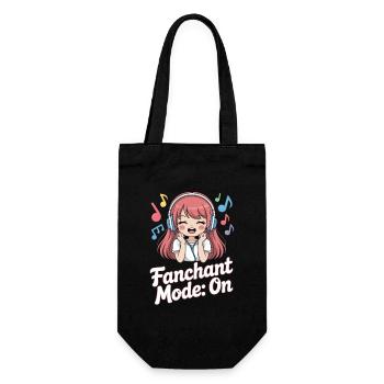 K-Pop Fanchant Korea Music - Gift Bag for Bottles - black - Front