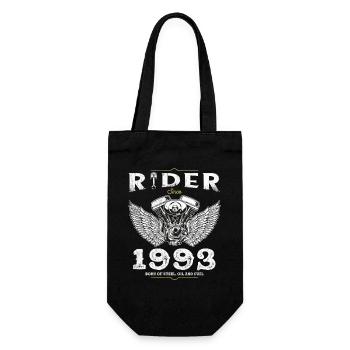 Fahrer seit 1993 - 32 Jahre Open Roads & - Geschenkbeutel für Flaschen - Schwarz - Vorne