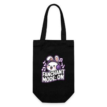 K-Pop Fanchant Korea Music - Gift Bag for Bottles - black - Front