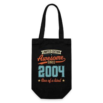 Génial depuis 2004 - Sac à bouteille - noir - Devant