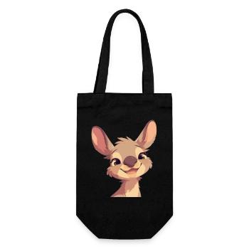 Wallabies Wallaby - Gift Bag for Bottles - black - Front