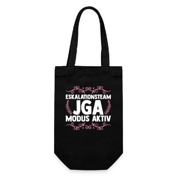 Bachelor Party Team Bride Hen Party - Gift Bag for Bottles - black - Front