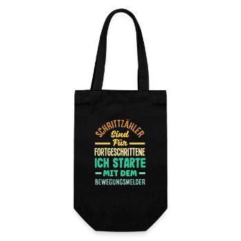Podomètre? J’utilise le détecteur de mouvement - Sac à bouteille - noir - Devant