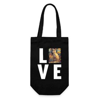 Wallabies Wallaby - Gift Bag for Bottles - black - Front