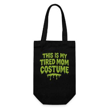 C’est ma maman fatiguée costume Halloween Party - Sac à bouteille - noir - Devant