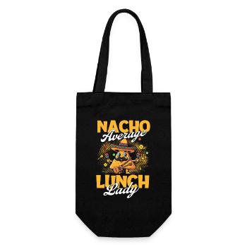 Nacho Déjeuner Moyen Dame Tacos Drôle - Sac à bouteille - noir - Devant