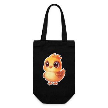 Chick - Gift Bag for Bottles - black - Front