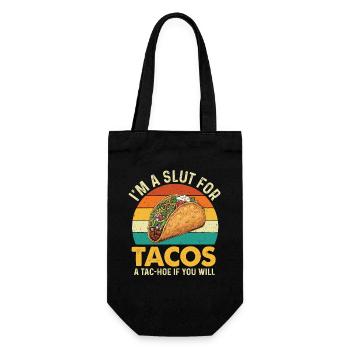 Je suis un pour les tacos Un tac-hoo si vous voulez - Sac à bouteille - noir - Devant