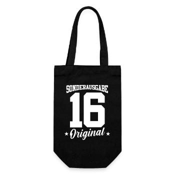 16 Anniversaire - Sac à bouteille - noir - Devant