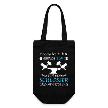 Locksmith Lustig Locksmith's Workshop Master - Gift Bag for Bottles - black - Front