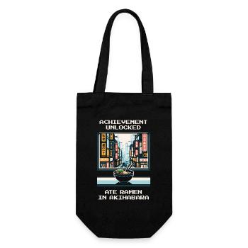Achievement: Ramen in Akihabara | Tokyo Ramen - Gift Bag for Bottles - black - Front