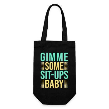 Fanatiques de fitness Quelques abdominaux Bébé Gymnastique suédoise - Sac à bouteille - noir - Devant