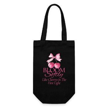 Drôle de cerises et cerises acides Cadeau - Sac à bouteille - noir - Devant