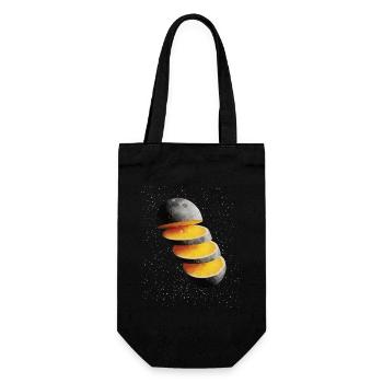 Tranches de citron de lune Citron de lune - Sac à bouteille - noir - Devant