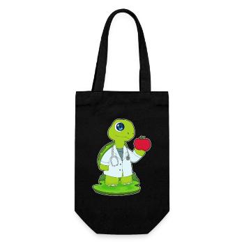 Stéthoscope Turtle Doctor - Sac à bouteille - noir - Devant