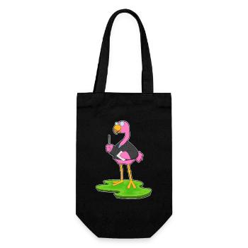 Flamingo Enseignant Pointage Bâton École - Sac à bouteille - noir - Devant
