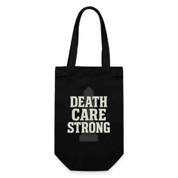 Corpse Science Dark Humor Death Positive - Gift Bag for Bottles - black - Front