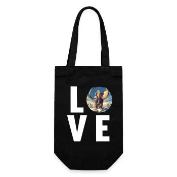 Mammoths Mammoth - Gift Bag for Bottles - black - Front