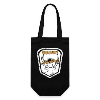 Deer County Hunting Rustic Skull Target Style - Gift Bag for Bottles - black - Front