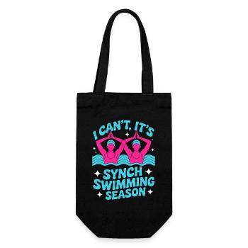 Synchronized swimming Artistic swimming Water sports - Gift Bag for Bottles - black - Front