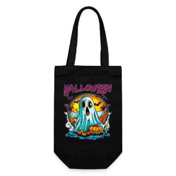 HALLOWEEN - Geschenkbeutel für Flaschen - Schwarz - Vorne