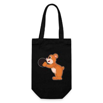 Bear Bowling Boule de bowling - Sac à bouteille - noir - Devant