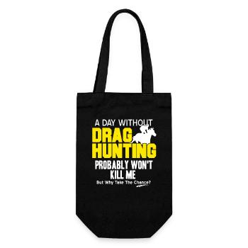 Une journée sans chasse à la traîne Pourquoi s’y risquer - Sac à bouteille - noir - Devant