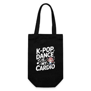 K-Pop Dance Funny Korea - Gift Bag for Bottles - black - Front