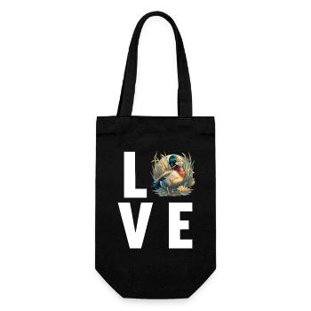 Ducks Duck - Gift Bag for Bottles - black - Front