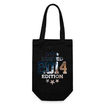 LIMITED EDITION 2014 12TH BIRTHDAY - Gift Bag for Bottles - black - Front