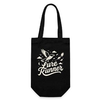 Falcon Lure Runner Falconry Birds Equipment - Gift Bag for Bottles - black - Front