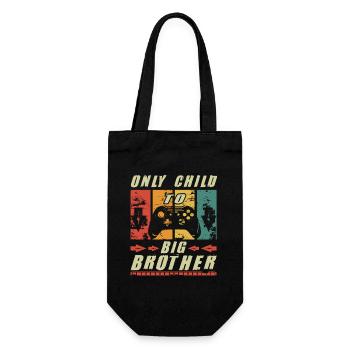Big Brother Level Load Only Child Level Complete - Geschenkbeutel für Flaschen - Schwarz - Vorne