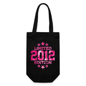 LIMITED EDITION 2012 14TH BIRTHDAY - Gift Bag for Bottles - black - Front