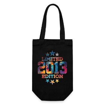 LIMITED EDITION 2013 13TH BIRTHDAY - Gift Bag for Bottles - black - Front