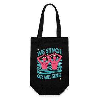 Natation synchronisée Natation artistique Sports nautiques - Sac à bouteille - noir - Devant
