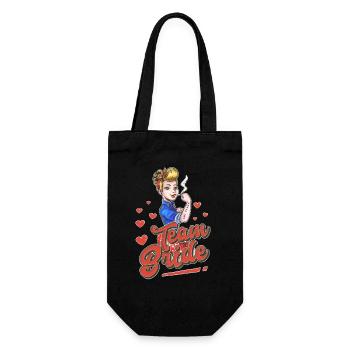 Équipe Bride Pin up - Sac à bouteille - noir - Devant