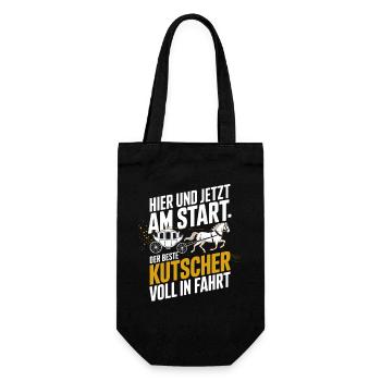 Ici et maintenant, au départ, le meilleur cocher, plein - Sac à bouteille - noir - Devant